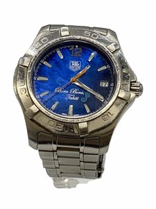 TAGHeuer◆自動巻腕時計/アナログ/ステンレス/BLU/SLV/SS/WAF211N/20240103日差+4