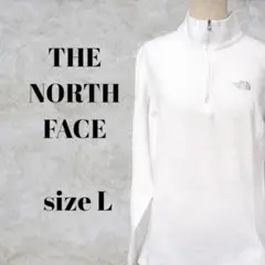 〇〇　THE NORTH FACE　ノースフェイス　フリース　L　ホワイト