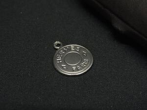 1円 ■美品■ HERMES エルメス セリエ ペンダントトップ ネックレストップ チャーム レディース シルバー系 FB8179