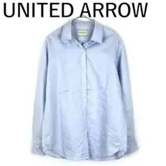 ユナイテッドアローズ UNITED ARROWS リネンシャツ 麻 水色