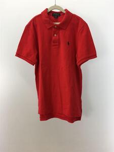 POLO RALPH LAUREN◆ポロシャツ/160cm/コットン/RED