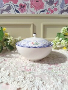 未使用☆Noritake オランジュリー シュガーポット ノリタケ ビンテージ 小物入れ カップ&ソーサー