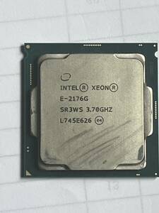 【送料無料】Intel　Xeon E-2176G 3.70GHz SR3WS L745E626