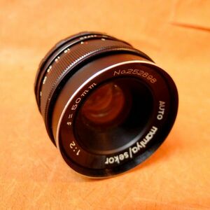 f★005 MAMIYA SEKOR 1:2 f=50mm 一眼レフ用 マニュアルフォーカス/60