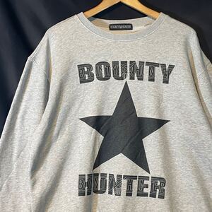 00s～ BOUNTY HUNTER スター スウェット バウンティーハンター　　00年代 裏原 オールド トレーナー ロゴプリント 希少 入手困難 柳10467