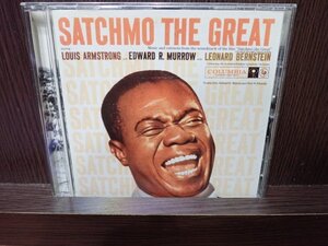 送料無料 SATCHMO THE GREAT サッチモ・ザ・グレイト ＋3 LOUIS ARMSTRONG ルイ・アームストロング edward r. murrow leonard bernstein