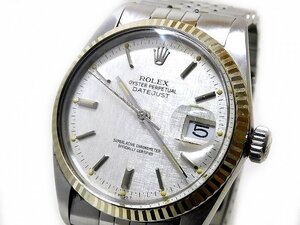 ロレックス 時計 ■ 16014 736～ デイトジャスト シルバー モザイク 文字盤 自動巻き メンズ ROLEX □6C マ41000