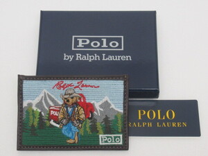 ■Polo Ralph Lauren ポロラルフローレン ベア ウエスタン カードケース 未使用品