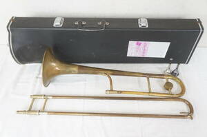 ⑧ Selmer セルマー トロンボーン 管楽器 ヤマハ 45C2 VINCENT BACH 11C マウスピース2点 ハードケース付き 7005231411