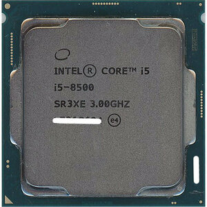 【中古】【ゆうパケット対応】Core i5 8500 3.0GHz 9M LGA1151 65W SR3XE [管理:1050010283]