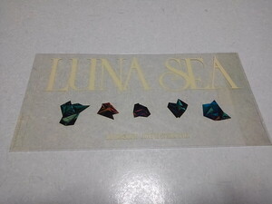 ●　ルナシー LUNA SEA　【　ステッカー ♪未開封新品　】　SLAVE限定GIG