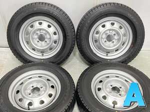 中古タイヤ スタッドレスタイヤ ホイールセット 4本セット 185/70R14 　 14x5.0 100-4穴 ダンロップ ウィンターマックス 03