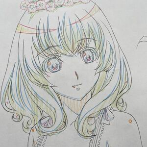 ■【聖痕のクェイサー The Qwaser of Stigmata】【山辺燈 Tomo Yamanobe】原画 動画 セル画 　4枚 anime genga douga cel アニメ(F27) 