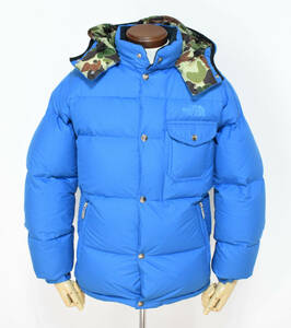 eye JUNYA WATANABE MAN COMME des GARCONS NORTH FACE WF-J910 カモフラインナー ダウンジャケット ブルー XS