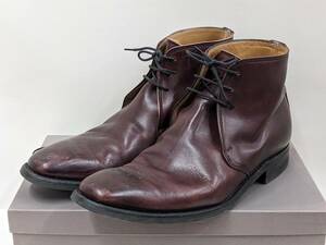 Paul Smith/ポールスミス/BURGUNDY APRON CHUKKA/チャッカブーツ/レザーブーツ/Dainite/ダイナイトソール/イングランド製