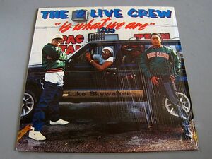 《良品》THE 2 LIVE CREW 2 Live Is What We Are 1986 US Orig.LP ツー・ライヴ・クルー オールド ミドル スクール OLD MIDDLE SCHOOL