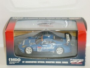 ○1/43 EBBRO JGTC 2004 CALSONIC IMPUL Z No.12 青