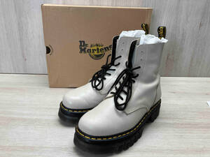 Dr.Martens/ドクターマーチン AUDRICK 8-EYE BOOT/オウドリック8アイブーツ レースアップ NAPPA LUXレザー イエローステッチ 厚底 UK10