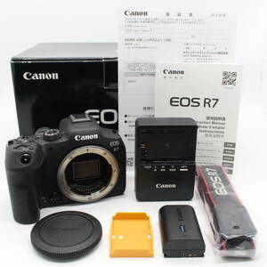 ★美品★Canon EOS R7 ボディ ショット数22000以下★4965