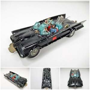 ☆[E8]コーギートイズ　CORGI TOYS　バットモービル　BAT MOBILE　バットマンカー　昭和レトロ　レア　現状品