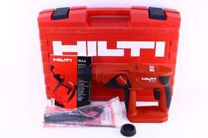 ●HILTI ヒルティ TE2-A 充電式ロータリーハンマードリル ハンマドリル 穴あけ コードレス 電動工具 付属品あり ケース付き【10898044】