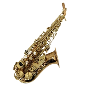 【動作保証】YANAGISAWA ヤナギサワ カーブドソプラノサックス 管楽器 SC-992 ケース付 中古 美品 M8968210