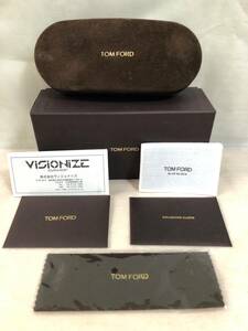 未使用品トムフォード箱ケース純正セットめがねケースTOMFORDメガネケース眼鏡ケース/サングラスケースTOM FORDブランドBOX2