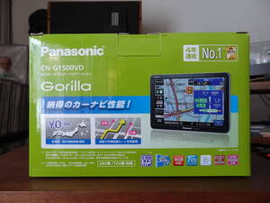 【送料無料】パナソニック Panasonic Gorilla CN-G1500VD SSDポータブルカーナビゲーション ７V型 