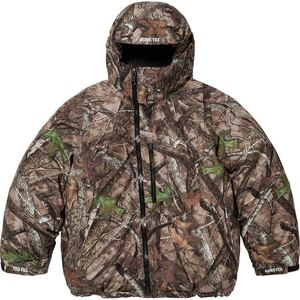 送料無料 S カモ Supreme GORE-TEX 700-Fill Down Parka Timber Camo シュプリーム ゴアテックス 700fill ダウンジャケット 枯葉 新品