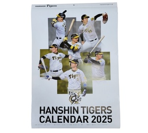 ☆阪神タイガース ２０２５年 令和７年 カレンダー月めくりHANSHIN TIGERS CALENDAR !!