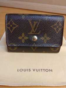 値下げ セール 中古 LOUIS VUITTON ルイヴィトン もの 小銭入れ カードケース 保存袋付き Louis Vuitton coin & cardcase 送料無料