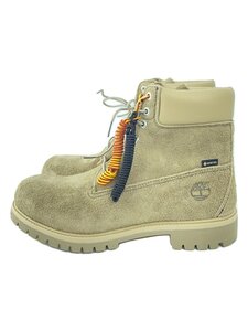 Timberland◆レースアップブーツ/28.5cm/KHK/スウェード/A68UQ