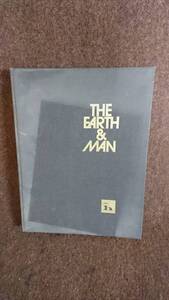 80*2F奥★THE EARTH & MAN A Rand McNally World Atlas 人間百科辞典 地球辞典 洋書 絶版 世界地図 日本地図 中古