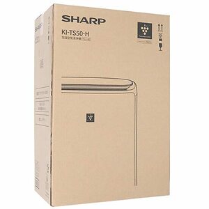 SHARP 加湿空気清浄機 KI-TS50-H グレー [管理:1100058678]