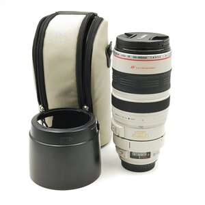 【T】キャノン ウルトラソニック IMAGE STABILIZER ZOOM LENS EF 100-400mm 1:4.5-5.6 L IS 一眼レフカメラ レンズ