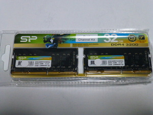 メモリ ノートパソコン用 SP Samsungチップ 1.20V DDR4-3200 PC4-25600 16GBx2枚 合計32GB 起動確認済みです SP032GBSFU320F22