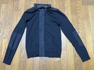 dior homme hedi slimane knit celine cardigan zip damage 名作 エポレット ニット エディスリマン カーディガン ダメージ