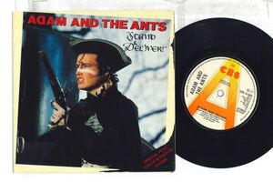 英7 Adam & The Ants Stand And Deliver / Beat My Guest CBSA1065PROMO CBS プロモ /00080