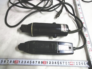 Kホも1686 日本精密 ルーター ハンドグラインダー 2K JUNIOR 電動工具 研磨 刻印 動作確認済 プロツール 切削工具 木工用 計2点セット