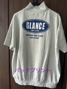 イング　INGNI ハーフジップ　Tシャツ　スエット　バックプリント 