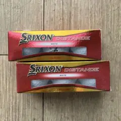 【新品未使用】DUNLOP SRIXON DISTANCE ゴルフボール