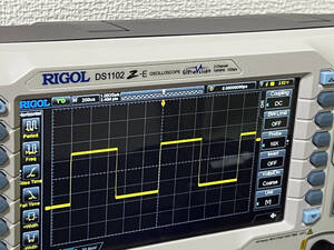 送料無料！ほぼ未使用！RIGOL DS1102Z-E デジタル・オシロスコープ 100MHz+2ch+1GSa/s+24Mレコード長+8Bit高解像度+30000wfms/s