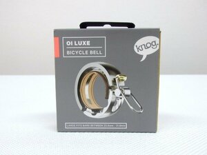 KNOG　Oi LUXE 自転車ベル シルバー　LARGE