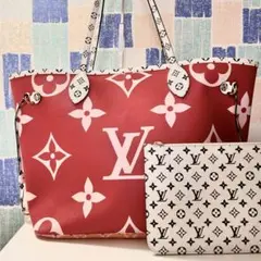 LOUIS VUITTON ネヴァーフルMM モノグラム　ジャイアント