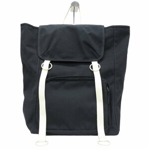 良品 EASTPAK×RAF SIMONS イーストパック ラフシモンズ リュックサック バックパック RS TOPLOAD LOOP EK92EA82 ブラック×ホワイト ◆