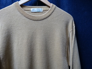 MADE IN UK ヨーロッパ 古着 St.michael FROM MARK & SPENCER クルーネック ラムウール ニット セーター / ユーズド 180