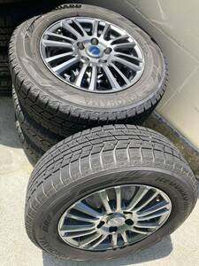 2022年製☆ヨコハマ iceGUARD iG60 195/65R15☆ABATIS 15ｘ6.0J 5H PCD114.3 OFF+43 4本セット