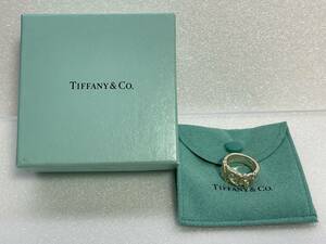 TIFFANY&Co. ティファニー トリプルラビングハート リング 指輪 #6 / SV925 シルバー 