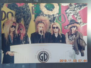 X JAPAN ブロマイド 写真 52 / X時代 / YOSHIKI Toshl TOSHI HIDE PATA TAIJI