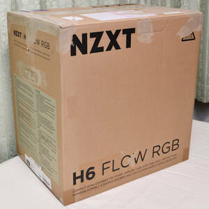 送料無料 新品 NZXT H6 Flow RGB Black ミドルタワーケース PCケース